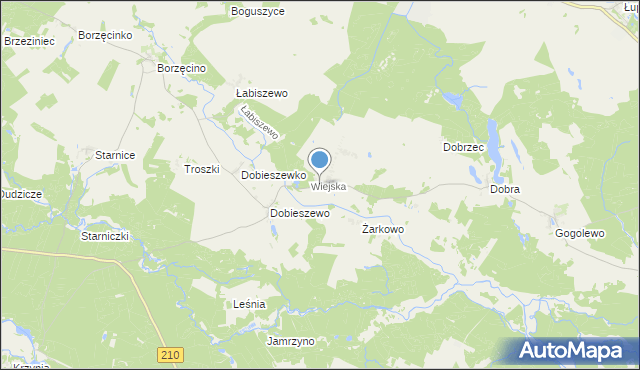 mapa Podole Małe, Podole Małe na mapie Targeo